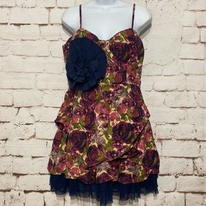 Twelve by Twelve Tea Party Mini Dress, Size M